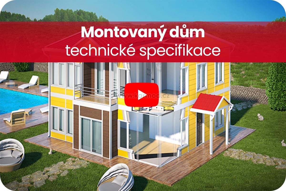 Technické specifikace montovaného domu