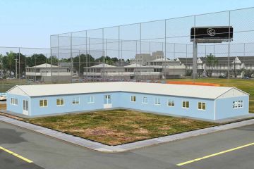 308 m² Modulární prefabrikovaná škola