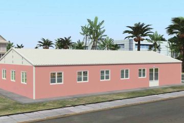 Montované Budovy Jídelny 170 m²