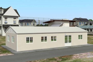 Montované Budovy Jídelny 98 m²