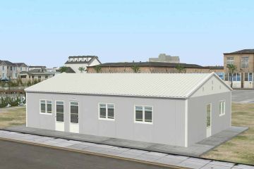 Montované Budovy Jídelny 89 m²