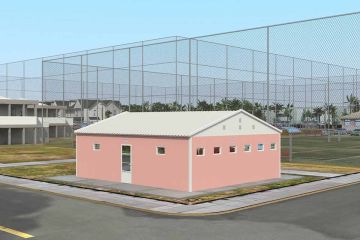 Montované WC a Sprcha 70 m²