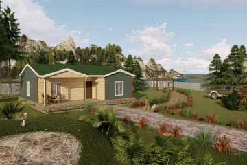 87 m² Ocelový Dům