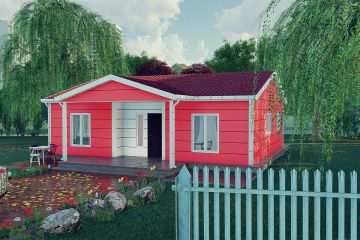 100 m² Ocelový Dům