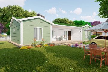 102 m² Ocelový Dům