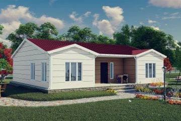 123 m² Ocelový Dům 