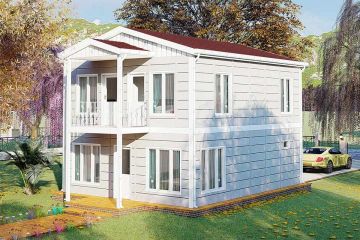 126 m² Ocelový Dům