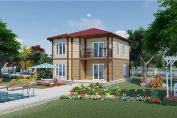 138 m² Ocelový Dům