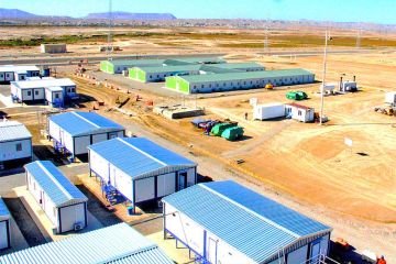 Montované stavby pro projekt Shahdeniz-2 v Ázerbájdžánu