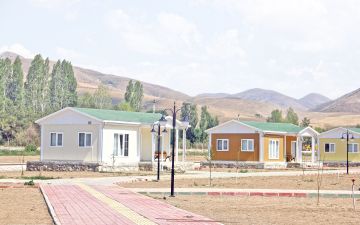 Modulární stavby rekreačních osad Bayburt